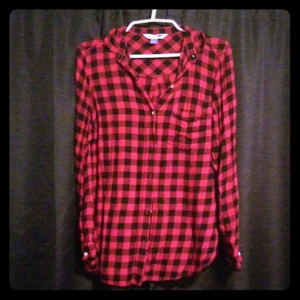 Red checkered flannel!